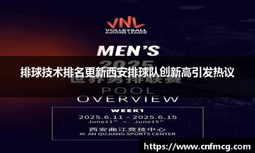 排球技术排名更新西安排球队创新高引发热议