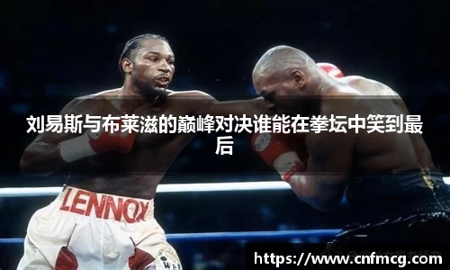 刘易斯与布莱滋的巅峰对决谁能在拳坛中笑到最后